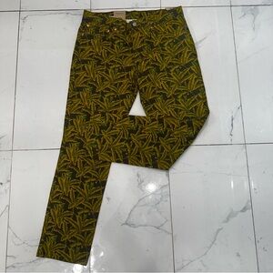 Levi’s 511 Slim Banana Tree Print Jeans Men’s 34X30 Denim Stretch Irregular-NWT